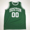 Autographed/Signed Robert Parish Boston Green Basketball Jersey JSA COA by Hall of Fame Sports Memorabilia