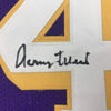 Autographed/Signed Jerry West Los Angeles LA Purple Basketball Jersey JSA COA by Hall of Fame Sports Memorabilia