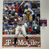 Autographed/Signed Ronald Acuna Jr. Atlanta Braves 16x20 Baseball Photo JSA COA #9