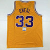 Autographed/Signed Shaquille Shaq O'Neal LSU Yellow Basketball Jersey Beckett BAS COA by Hall of Fame Sports Memorabilia