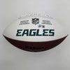 Autographed/Signed Brandon Graham Philadelphia Eagles Full Size F/S White Panel Logo Football Beckett BAS COA by Hall of Fame Sports Memorabilia