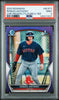 Graded 2023 Topps Bowman Roman Anthony #BCP71 /250 Chrome Prospects Purple Refractor Rookie RC Baseball Card PSA 9 Mint