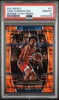 Graded 2021 Panini Select Cade Cunningham #11 Orange Flash Prizm Rookie RC Basketball Card PSA 10 Gem Mint