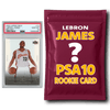LeBron James PSA 10 Graded Basketball Rookie Card Mystery Pack by Hall of Fame Sports Memorabilia