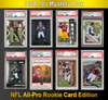 PSA 10 Graded NFL All-PRO Football Rookie Card Mystery Pack by Hall of Fame Sports Memorabilia