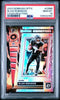Graded 2023 Panini Donruss Optic Bijan Robinson #CRBR Chain Reaction Rookie RC Football Card PSA 10 Gem Mint