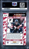 Graded 2023 Panini Donruss Optic Bijan Robinson #CRBR Chain Reaction Rookie RC Football Card PSA 10 Gem Mint
