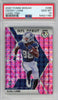 Graded 2020 Panini Mosaic CeeDee Lamb #268 Camo Pink Rookie RC Football Card PSA 10 Gem Mint by Hall of Fame Sports Memorabilia