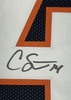 Framed Autographed/Signed Courtland Sutton 35x39 Denver Blue Football Jersey JSA COA by Hall of Fame Sports Memorabilia