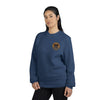 Dog Meme Nantucket Embroidered Crewneck Sweatshirt — Coastal Sealife Patch by Tristan’s Treehouse