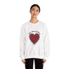 Gothic Rose Heart sweatshirt | New Romantic, 80s nostalgia by Tristan’s Treehouse
