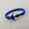 Modern Fashion Airplane Anchor Bracelets Men Charm Rope Chain Paracord Bracelet Women Male Air Force Style Wrap Metal Sport Hook Gift by Stevvex
