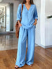 Long Sleeve Top & Full-Length Pants Two-Piece Set – 9 Colors S–3XL by FitiqueFit
