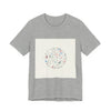 Botanical Doodle Circle Tee | hand drawn line drawing, sketch pattern by Tristan’s Treehouse