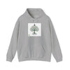 Handwritten Tree Doodle Hoodie | sketch aesthetic, handwritten message apparel by Tristan’s Treehouse