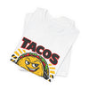 TACOS NOT TARIFFS Tee | taco pun, protest typography by Tristan’s Treehouse
