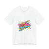 Stay Chill Crash Hard Tee | meltdown shirt, neon skate graffiti by Tristan’s Treehouse