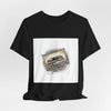 Glitch Cassette 'Perfectly Imperfect' Tee | glitch art shirt, retro tech nostalgic by Tristan’s Treehouse