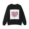 Not Your Valentine Crewneck Sweatshirt | ironic valentines, sarcastic hearts by Tristan’s Treehouse