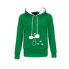 Cat Lovers Hoodie – Unisex Casual Cat Graphic Pullover by FitiqueFit