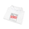 Cost of Living: DENIED Hoodie | budget humor, receipt aesthetic by Tristan’s Treehouse