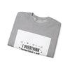 I Overthink Therefore I Am Sweatshirt | Sarcastic Quote, Self-Deprecating Humor by Tristan’s Treehouse