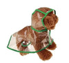 1Pc Transparent Waterproof Dog Clothes Transparent Rain Coat Pet Clothes Puppy Raincoat Hoody Clothing For Dogs by My Store