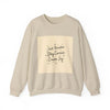 Just Breathe Stay Curious Create Joy Sweatshirt | Messy Handwritten Typography, Doodle Text Design by Tristan’s Treehouse