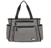 Hand-carrying Mummy bag, shoulder bag, striped fashion mother-in-law multi-function Mummy bag
