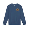 Dog Meme Nantucket Embroidered Crewneck Sweatshirt — Coastal Sealife Patch by Tristan’s Treehouse