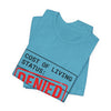 Cost of Living Status: DENIED Tee | cost of living crisis, budget humor by Tristan’s Treehouse