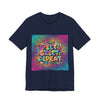 Sweet Sleep Repeat Tee | random slogan shirt, glitch graphic by Tristan’s Treehouse