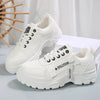 Women’s Lace‑Up Side‑Zipper Sports Sneakers by FitiqueFit