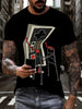 Game Controller Graphic Shirt for Men – Plus Size Streetwear Tee by FitiqueFit
