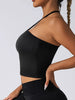 Padded Crop Top Push Up Sports Bra – Seamless Supportive Gym Tank for Women by FitiqueFit