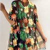 Women’s Floral Beach Set – Two-Piece Summer Outfit by FitiqueFit