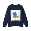 Do It Anyway Crewneck Sweatshirt | Maximalist Typography, Bold Stacked Type by Tristan’s Treehouse