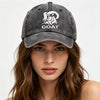 GOAT Ram Embroidered Vintage Washed Baseball Cap – Adjustable Unstructured Low Profile Hat by FitiqueFit