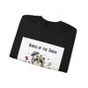 Kings of the Trash Raccoon Sweatshirt | trash panda, raccoon doodle by Tristan’s Treehouse