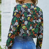 Women’s Floral Short Jacket – Casual Long Sleeve Outerwear by FitiqueFit