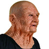 Halloween Granny Mask Latex Headgear Wig Mask by My Store
