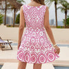 Boho V-Neck Sleeveless Summer Beach Dress by FitiqueFit