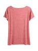Round Neck Graphic Short Sleeve T-Shirt by FitiqueFit