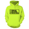 Working Hard - Safety Yellow Hoodie by Armed American Supply
