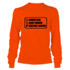 Working Hard - Long Sleeve T-Shirt by Armed American Supply