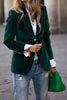 One-Button Lapel Collar Long Sleeve Blazer for Women by FitiqueFit
