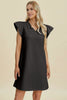Double Take Full Size Ruffled V-Neck Cap Sleeve Dress – Ruffled V-Neck Dress, Cap Sleeve Dress, Elegant Ruffled Dress, Flattering V-Neck Dress, Stylish Full-Size Dress, Comfortable Ruffle Dress, Chic Cap Sleeve Dress by Stevvex