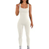 Women’s Ribbed Sleeveless Jumpsuit by FitiqueFit