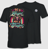 Be A Blessin Not A Stressin - Navy Short Sleeve Tee - ITSA GIRL THING -Blessin by DoodleBug's