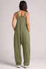 Lovelet V-Neck Wide Strap Overalls